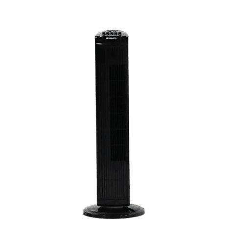 Abanicos De Torre Nisato Nf Tdm Negro Sanbel Muebles