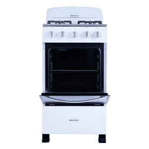 ESTUFAS NISATO NE-2021RPHF (D) 20" 4 QUEMADORES C/COPETE BLANCA | Precio a crédito 52 semanas de - Imagen 2