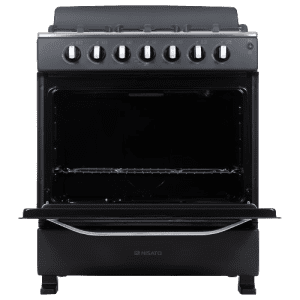 ESTUFAS NISATO NE-3035RELAF 6 QUEMADORES 30" NEGRA | Precio a crédito 52 semanas de - Imagen 2