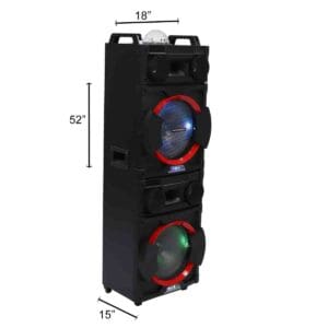 BOCINAS PREMIER BB-8007 40,000 WATTS NEGRO | Precio a crédito 52 semanas de - Imagen 3