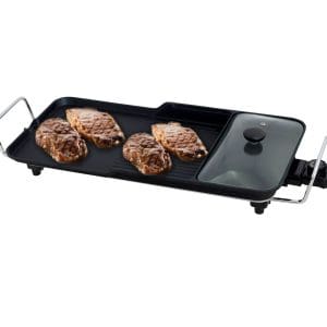 PARRILLA ELECTRICA PREMIER ED-6761 PLANCHA NEGRO - Imagen 2