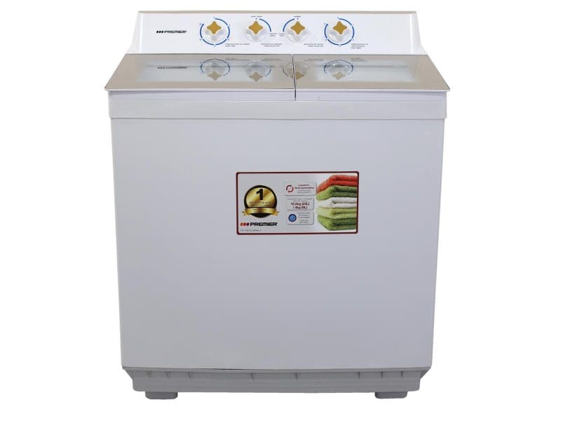 LAVADORAS PREMIER LAV-7740 10.5 KG/23 LIB SEMIAUTOMATICO BLANCO | Precio a crédito 52 semanas de