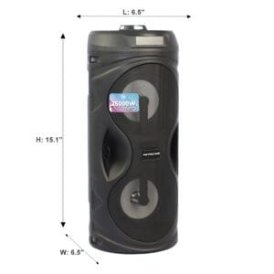 BOCINAS PREMIER BB-8107 25,000 WATTS NEGRO - Imagen 2