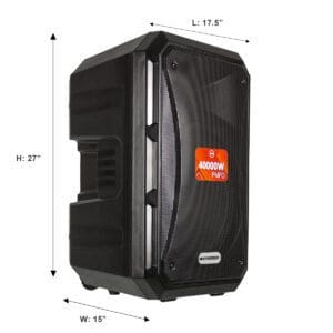 BOCINAS PREMIER BB-8085 40,000 WATTS NEGRO | Precio a crédito 52 semanas de - Imagen 2
