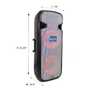 BOCINAS PREMIER BB-8086 50,000 WATTS NEGRO | Precio a crédito 52 semanas de - Imagen 2