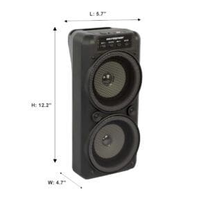 BOCINAS PREMIER BB-8108 8,000 WATTS NEGRO - Imagen 2