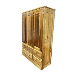 CLOSET SB RAUL 3 PUERTAS 4 CAJONES TEKA | Precio a crédito 52 semanas de - Imagen 2