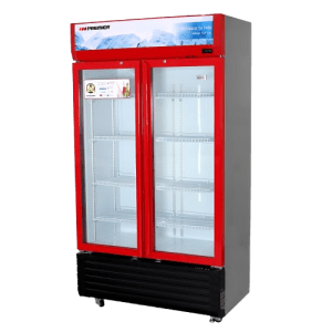 ENFRIADOR VERTICAL PREMIER SR-7634 VITRINA 16 PIES NO FROST ROJO | Precio a crédito 52 semanas de - Imagen 2