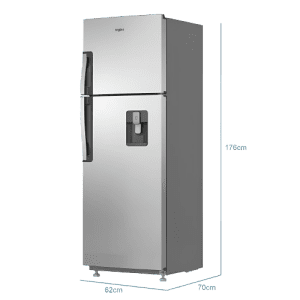 REFRIGERADORA WHIRLPOOL WRW-32CKTW 11 PIES GRIS / CON DESPACHADOR | Precio a crédito 52 semanas de - Imagen 4