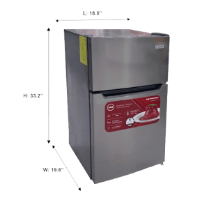 REFRIGERADORA PREMIER NV-8095 3.5 PIES ACERO INOX GRIS | Precio a crédito 52 semanas de - Imagen 4