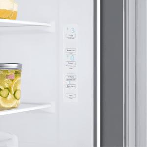 REFRIGERADORA SAMSUNG RS-22T5200S9 22 PIES C/DISP. DE AGUA/HIELO GRIS INVERTER  | Precio a crédito 52 semanas de - Imagen 4