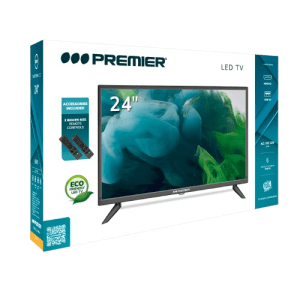 TELEVISORES PREMIER TV-8345 24'' LED BASICO/ NEGRO  | Precio a crédito 52 semanas de
