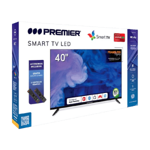 TELEVISORES PREMIER TV-8437 40'' FHD SMART TV NEGRO  | Precio a crédito 52 semanas de