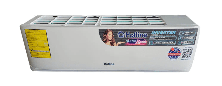 AIRES ACONDICIONADOS HOTLINE HLSA-12INV 12,000 BTU INVERTER BLANCO ...