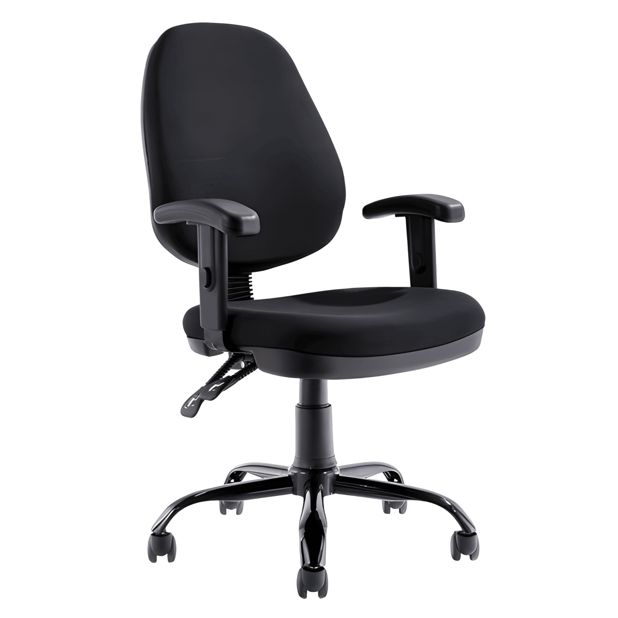 SILLAS SECRETARIAL DORASOL DC-34N C/BRAZOS NEGRO  | Precio a crédito 52 semanas de