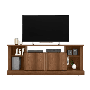 PORTA T.V PENSA JERI-2939 0.68X1.60 BLANCO/CHOCOLATE | Precio a crédito 52 semanas de - Imagen 2