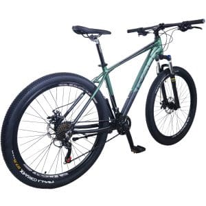 BICICLETAS RALI RIO ROD 27.50 SISTEMA MECANICO MTB HOMBRE NEGRO/VERDE | Precio a crédito 40 semanas de - Imagen 3