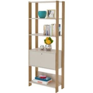 LIBREROS PENSA MATCH-0870 63X166 CM BLANCO/ROBLE | Precio a crédito 52 semanas de - Imagen 2