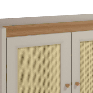 BUFFET PENSA LAZIO-2950 88X1.60 CHOCOLATE/BLANCO | Precio a crédito 52 semanas de - Imagen 3