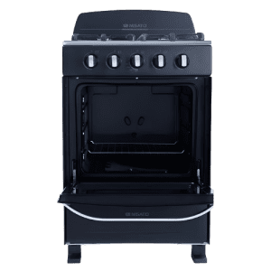 ESTUFAS NISATO NE-2430RNMS 24'' 4 QUEMADORES C/COPETE NEGRO | Precio a crédito 52 semanas de - Imagen 2
