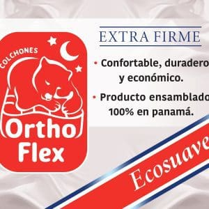 COLCHONES ORTHO FLEX ECOSUAVE 1.00 TWIN  | Precio a crédito 52 semanas de - Imagen 5