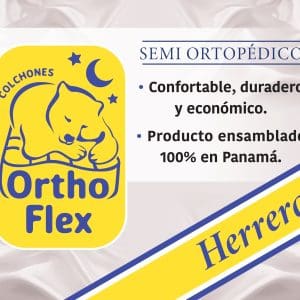 COLCHONES ORTHO FLEX HERRERA 1.00 TWIN  | Precio a crédito 52 semanas de - Imagen 2