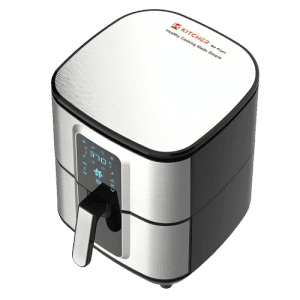 FREIDORA DE AIRE KITCHER KAF-6501 6.8 LTS 3 EN 1 DIGITAL GRIS - Imagen 2