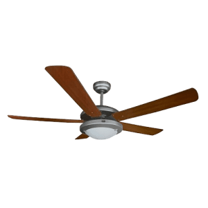 ABANICO DE TECHO RCA PAULINA RLV-13 52'' 60W /3 VELOCIDADES CASTAÑO  | Precio a crédito 52 semanas de