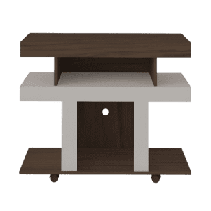 PORTA T.V PENSA GUAIBA 0.91X0.74 CHOCOLATE/BLANCO | Precio a crédito 52 semanas de