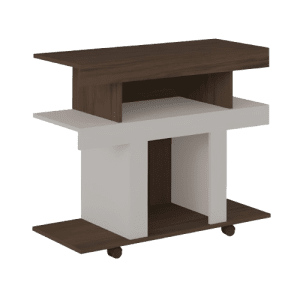 PORTA T.V PENSA GUAIBA 0.91X0.74 CHOCOLATE/BLANCO | Precio a crédito 52 semanas de - Imagen 3