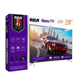 TELEVISORES RCA RC-58RK ROKU 58'' SMART TV NEGRO | Precio a crédito 52 semanas de