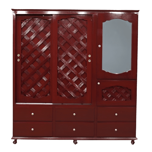 CLOSET LUMOH TEJIDO / VINO | Precio a crédito 52 semanas de