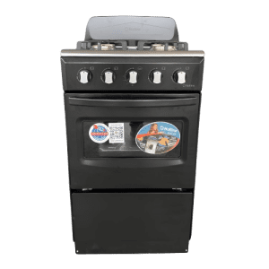 ESTUFAS HOTLINE HLGR-465 20'' C/COPETE 4 QUEMADORES P/HF NEGRO | Precio a crédito 52 semanas de
