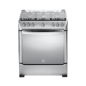 ESTUFAS INDURAMA PARMA 30" 6 QUEMADORES C/TAPA DE CRISTAL ACERO INOX GRIS | Precio a crédito 52 semanas de - Imagen 4