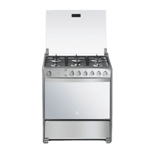 ESTUFAS INDURAMA PARMA 30" 6 QUEMADORES C/TAPA DE CRISTAL ACERO INOX GRIS | Precio a crédito 52 semanas de