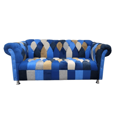 SOFA EBEN-EZER VINTAGE / MULTICOLOR | Precio a crédito a 52 semanas