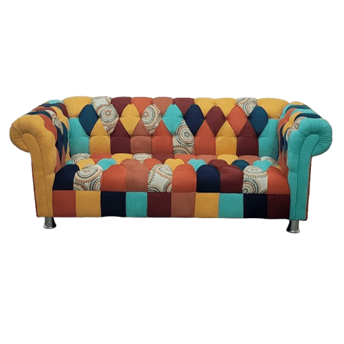 SOFA EBEN-EZER VINTAGE / MULTICOLOR | Precio a crédito a 52 semanas - Imagen 5