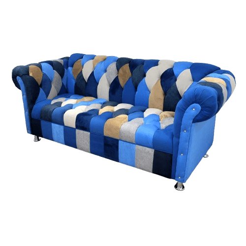 SOFA EBEN-EZER VINTAGE / MULTICOLOR | Precio a crédito a 52 semanas - Imagen 2