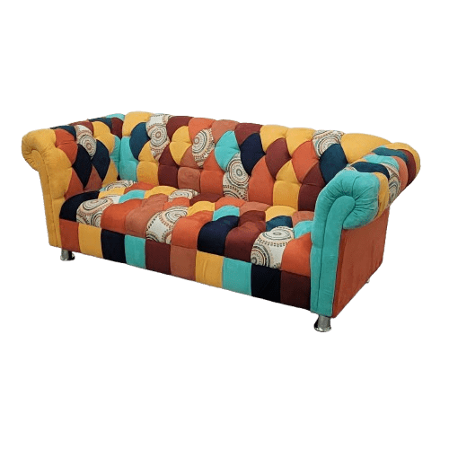 SOFA EBEN-EZER VINTAGE / MULTICOLOR | Precio a crédito a 52 semanas - Imagen 6