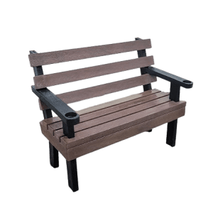 LOVE SEAT ECOPLASTIC MARTA / CHOCOLATE | Precio a crédito 52 semanas de
