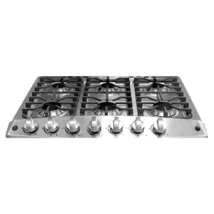 ESTUFAS RCA RCCR-7618 30'' C/TAPA DE CRISTAL 6 QUEMADORES GRIS | Precio a crédito 52 semanas de - Imagen 3