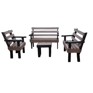 SILLON ECOPLASTIC MARTA / CHOCOLATE | Precio a crédito 52 semanas de - Imagen 2