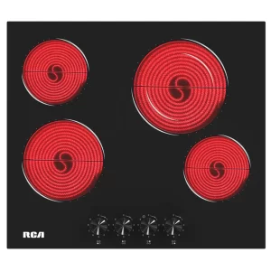 ESTUFAS DE MESAS EMPOTRABLES RCA RCBE-61V 24" 4 QUEMADORES VITROCERÁMICA/NEGRO | Precio a crédito 52 semanas de - Imagen 2