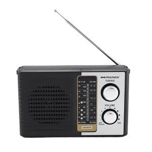 RADIO PORTATIL PREMIER RD-24 5 BANDAS NEGRO - Imagen 2