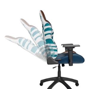 SILLAS GAMING PRIMUS AHSOKA TANO PCH-S203AT C/REPOSA MANOS Y CABEZA/AZUL | Precio a crédito 52 semanas de - Imagen 5