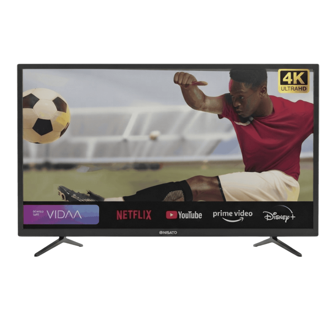 TELEVISORES NISATO NLED-50VDLE 50'' SMART T V NEGRO | Precio a crédito 52 semanas de