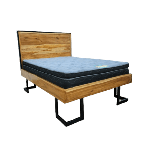 CAMAS SB KENIA 1.36 FIERRO/MADERA | Precio a crédito 52 semanas de - Imagen 3
