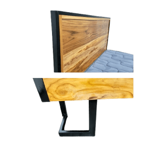 CAMAS SB KENIA 1.36 FIERRO/MADERA | Precio a crédito 52 semanas de - Imagen 7