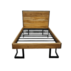 CAMAS SB KENIA 1.36 FIERRO/MADERA | Precio a crédito 52 semanas de - Imagen 5