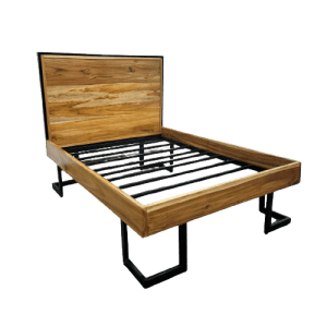 CAMAS SB KENIA 1.36 FIERRO/MADERA | Precio a crédito 52 semanas de - Imagen 4